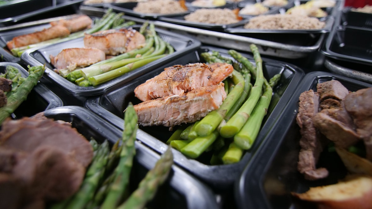Nutritious meal prep containers